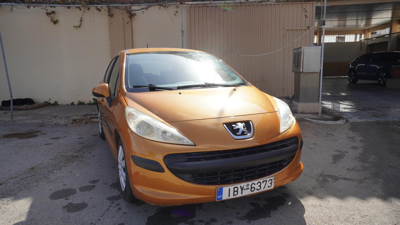 Peugeot 207 πορτοκαλί